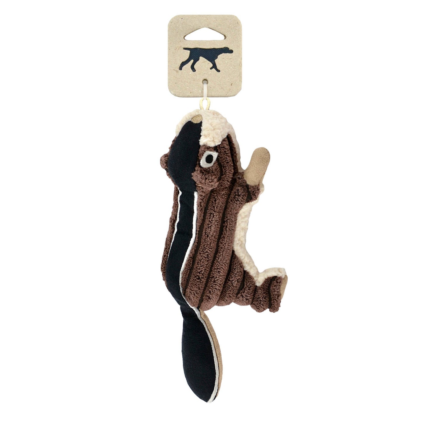 Tall Tails Plush Chipmunk Squeaker Small Dog Toy