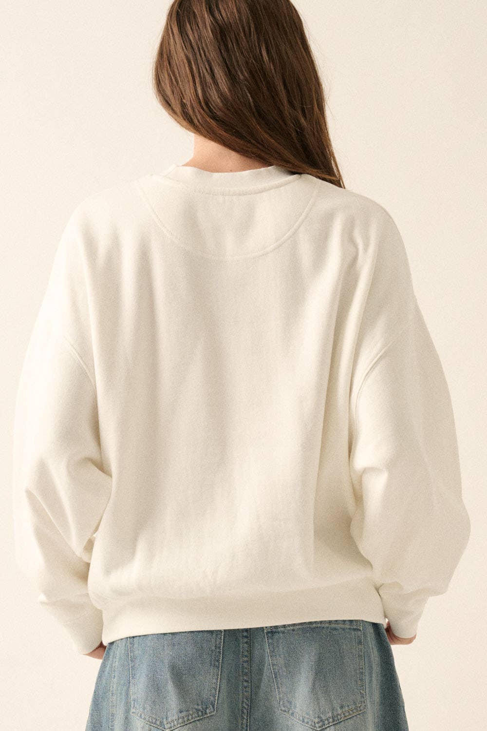 Whale Mother and Calf Graphic Pullover Sweater