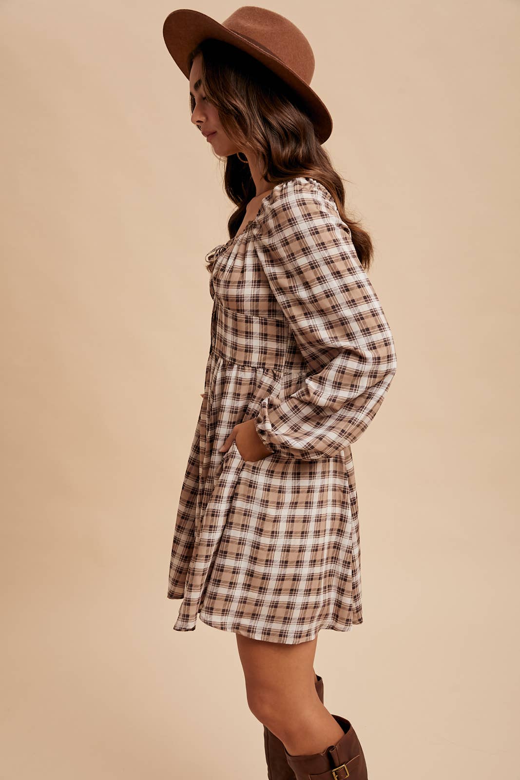 Tartan Mini Dress