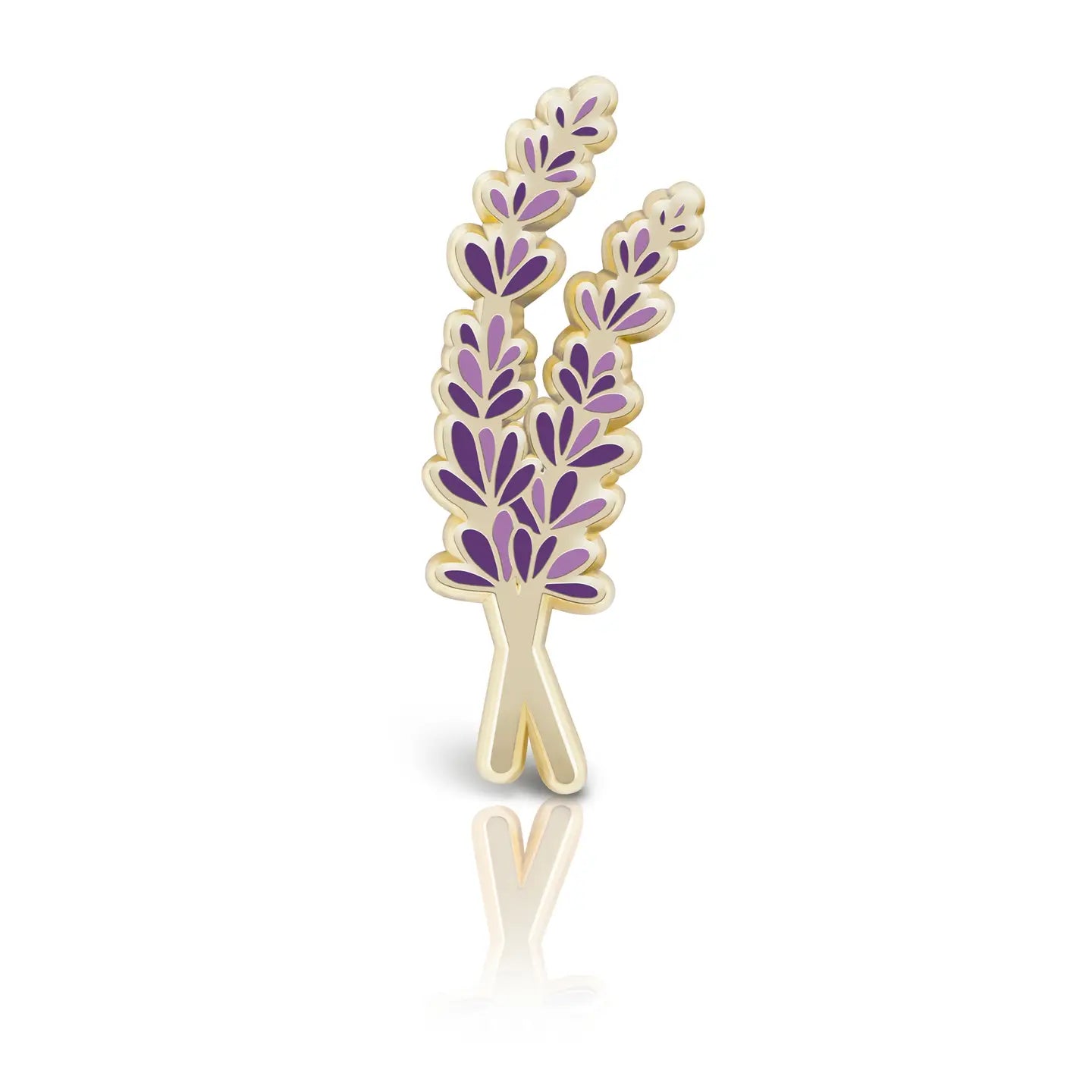 Lavender Enamel Pin