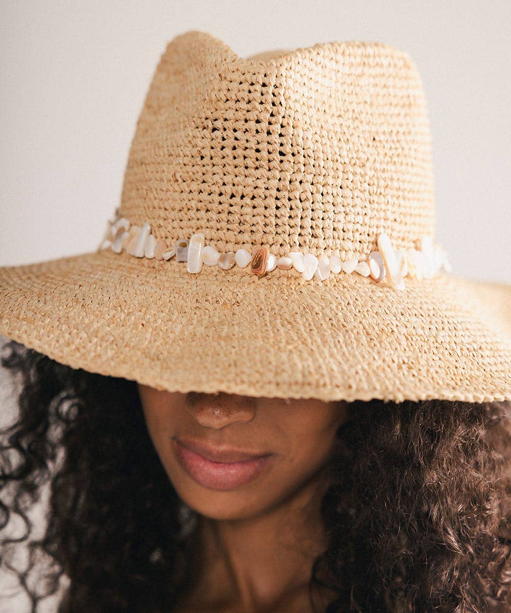 Mixed Natural Shell Hat Band GiGi Pip