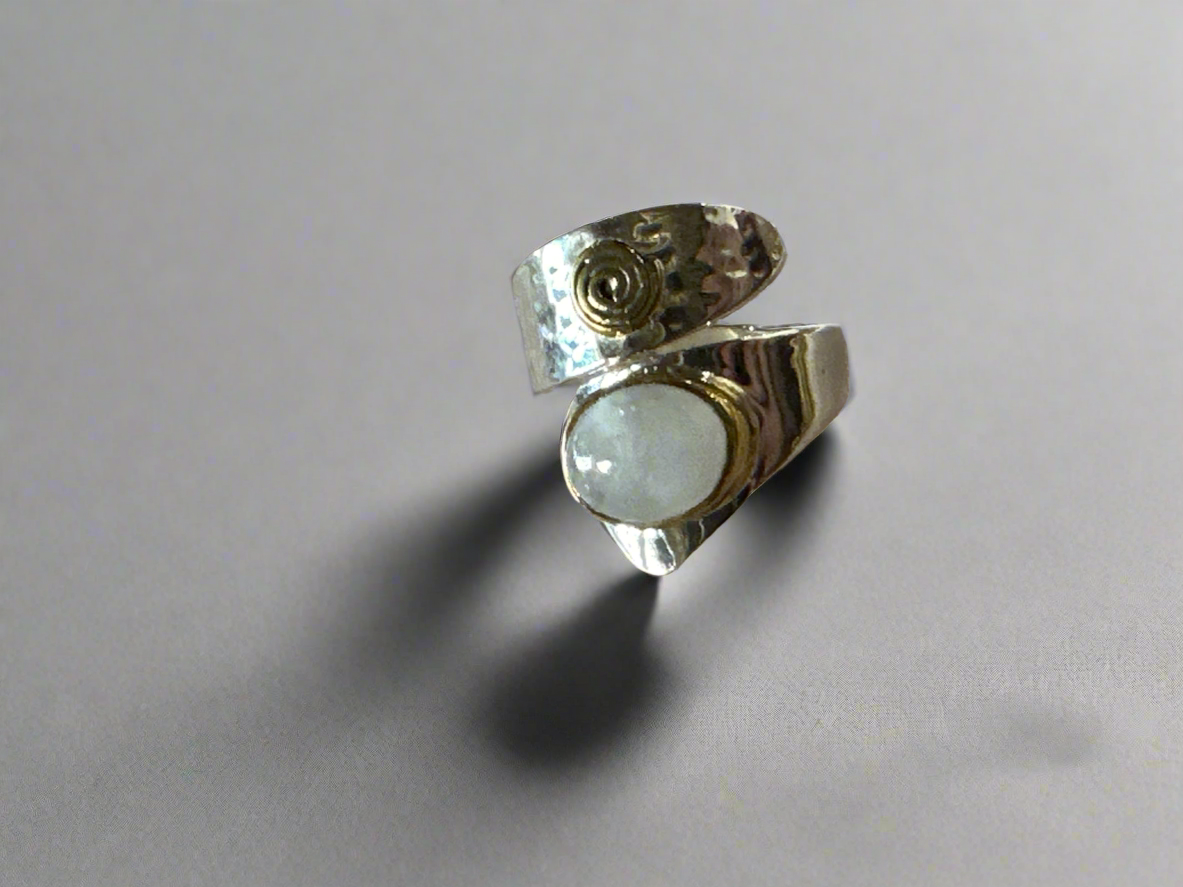 Moonstone Wrap Ring