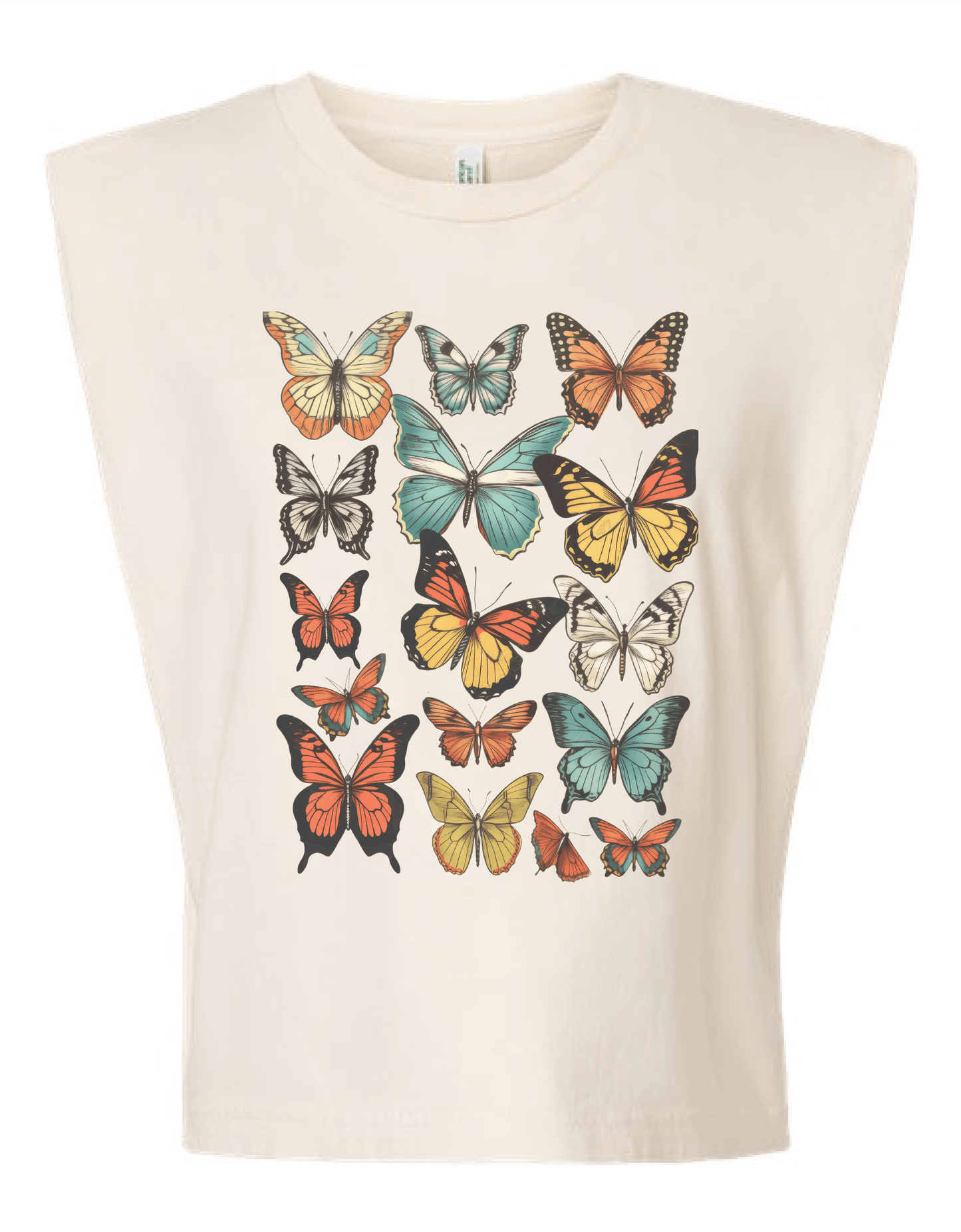 Vintage Butterfly Boxy Tank - SAUVAGE ZSA™