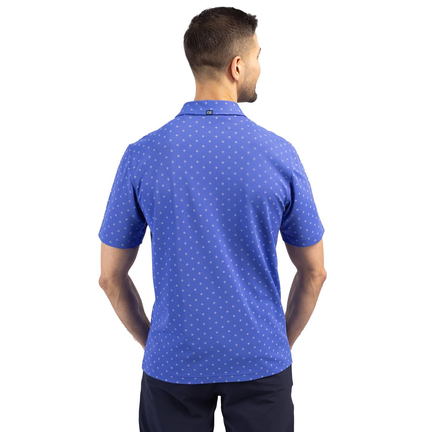Eco-friendly Men’s Polo with Tile Print