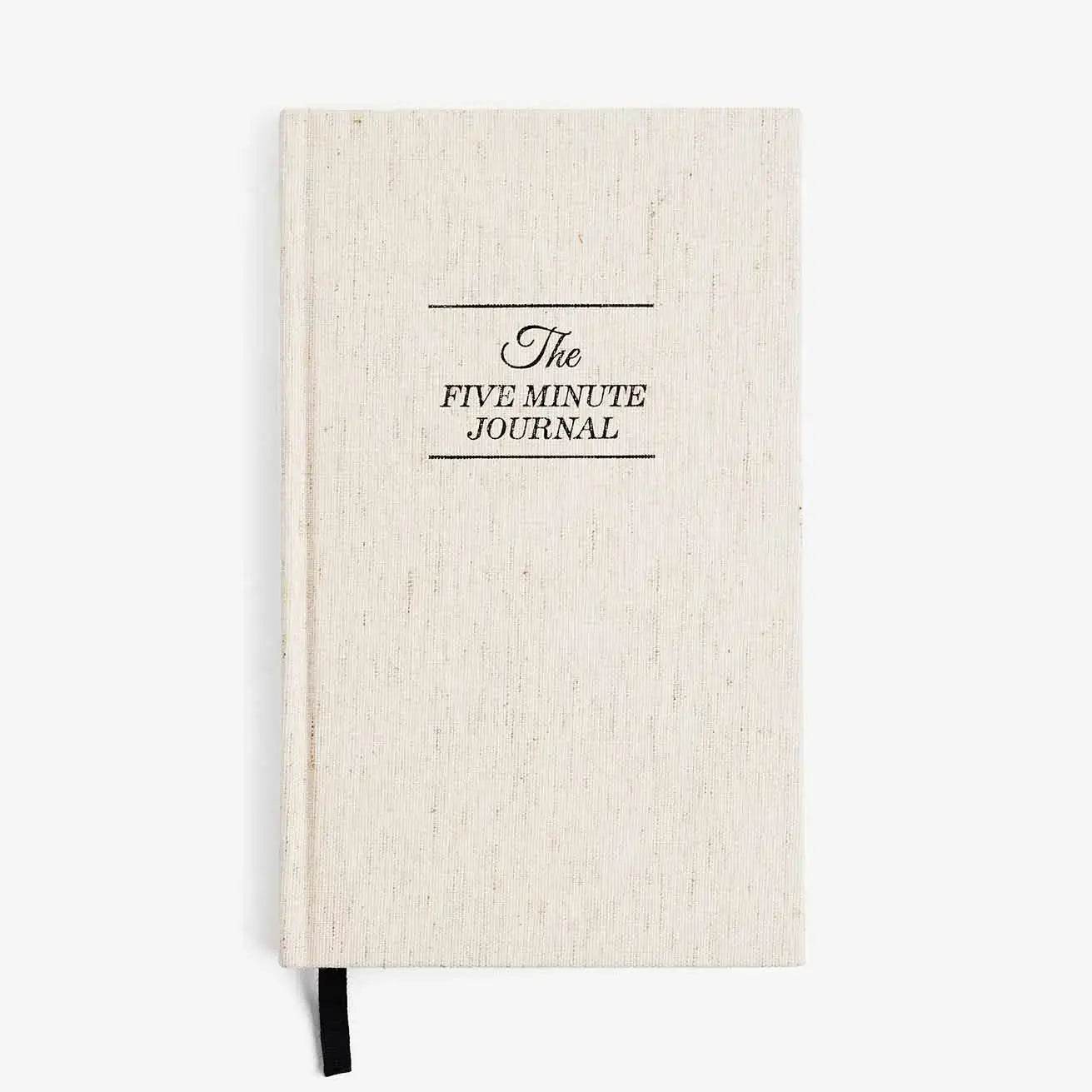 The Five Minute Journal Linen - Daily Guided Gratitude - SAUVAGE ZSA™