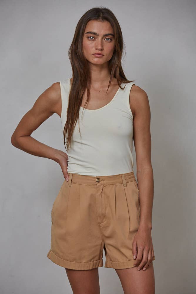 Seamless Reverse-able U-V Neck Tank