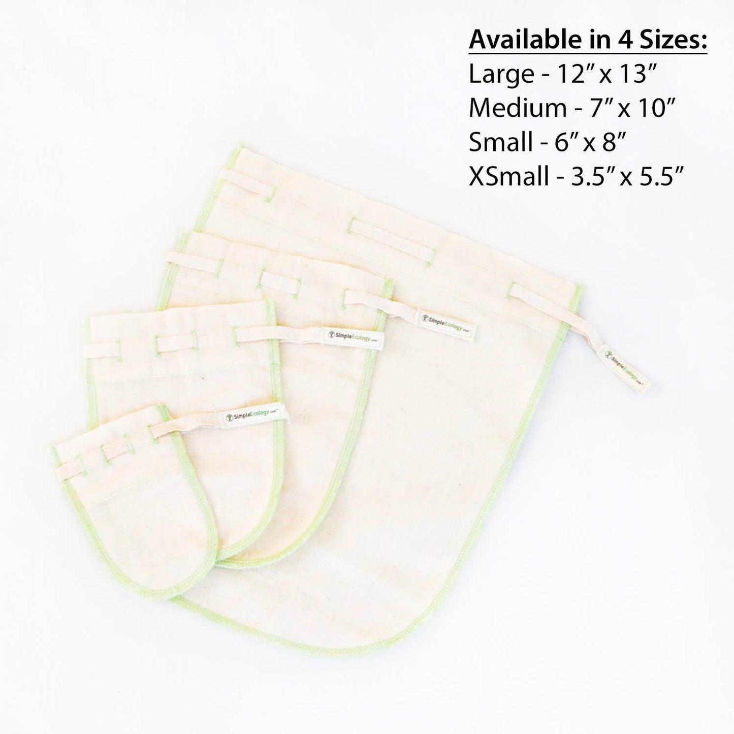Organic Cotton Tea Straining Bag - SAUVAGE ZSA™