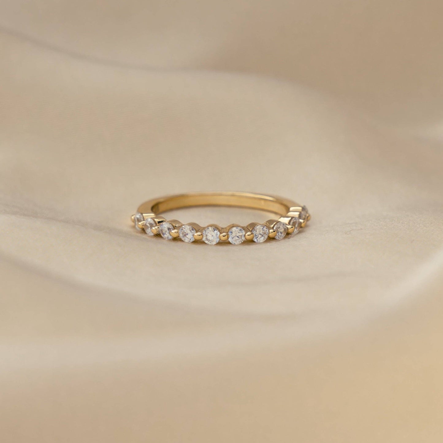 Studded Stacking Ring