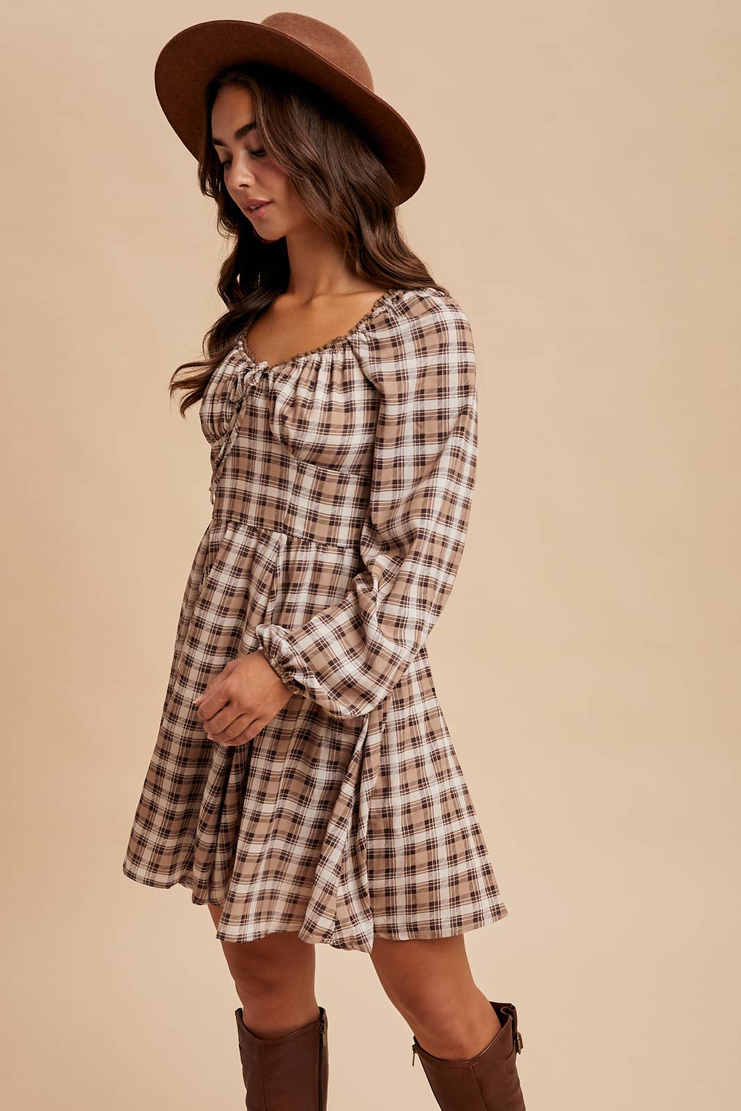 Tartan Mini Dress