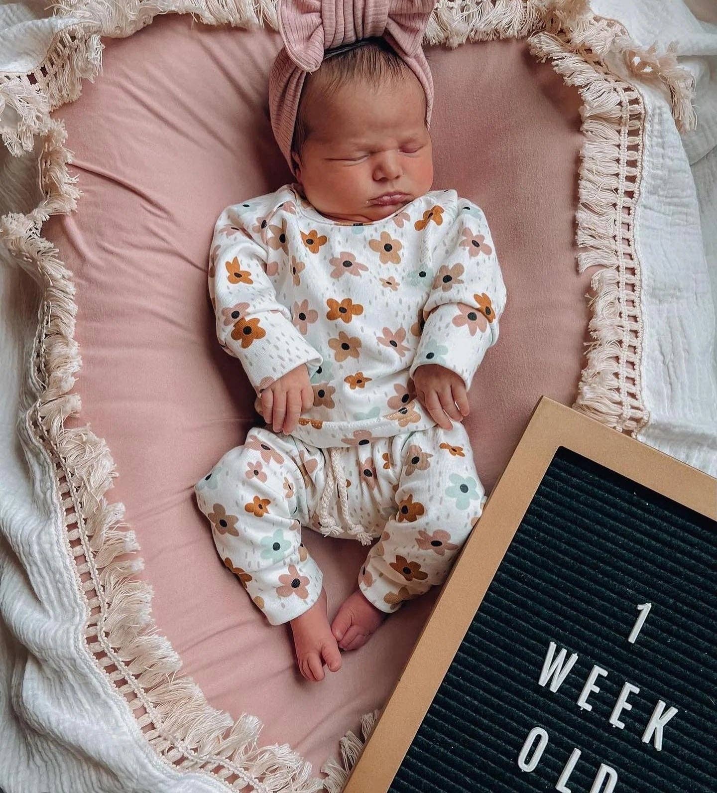 Floral Lounge Set for Baby & Kids
