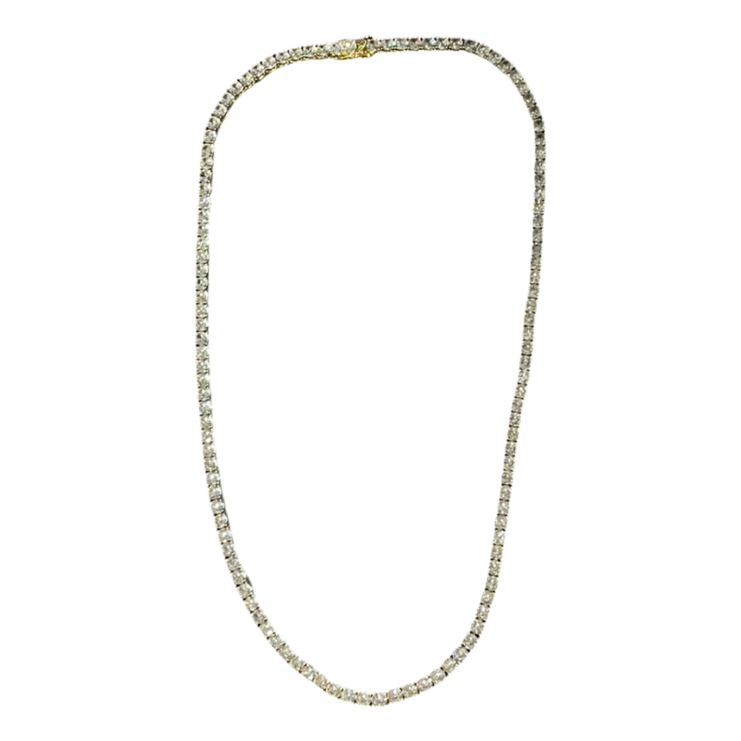 Timeless Collar Necklace with Zirconia Crystals