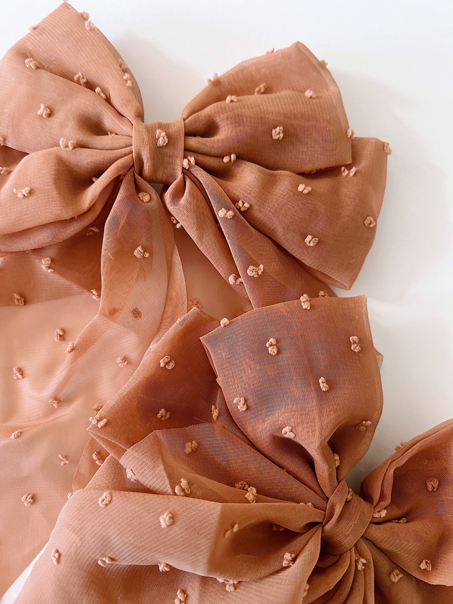 Romantic Fabric Hair Bow