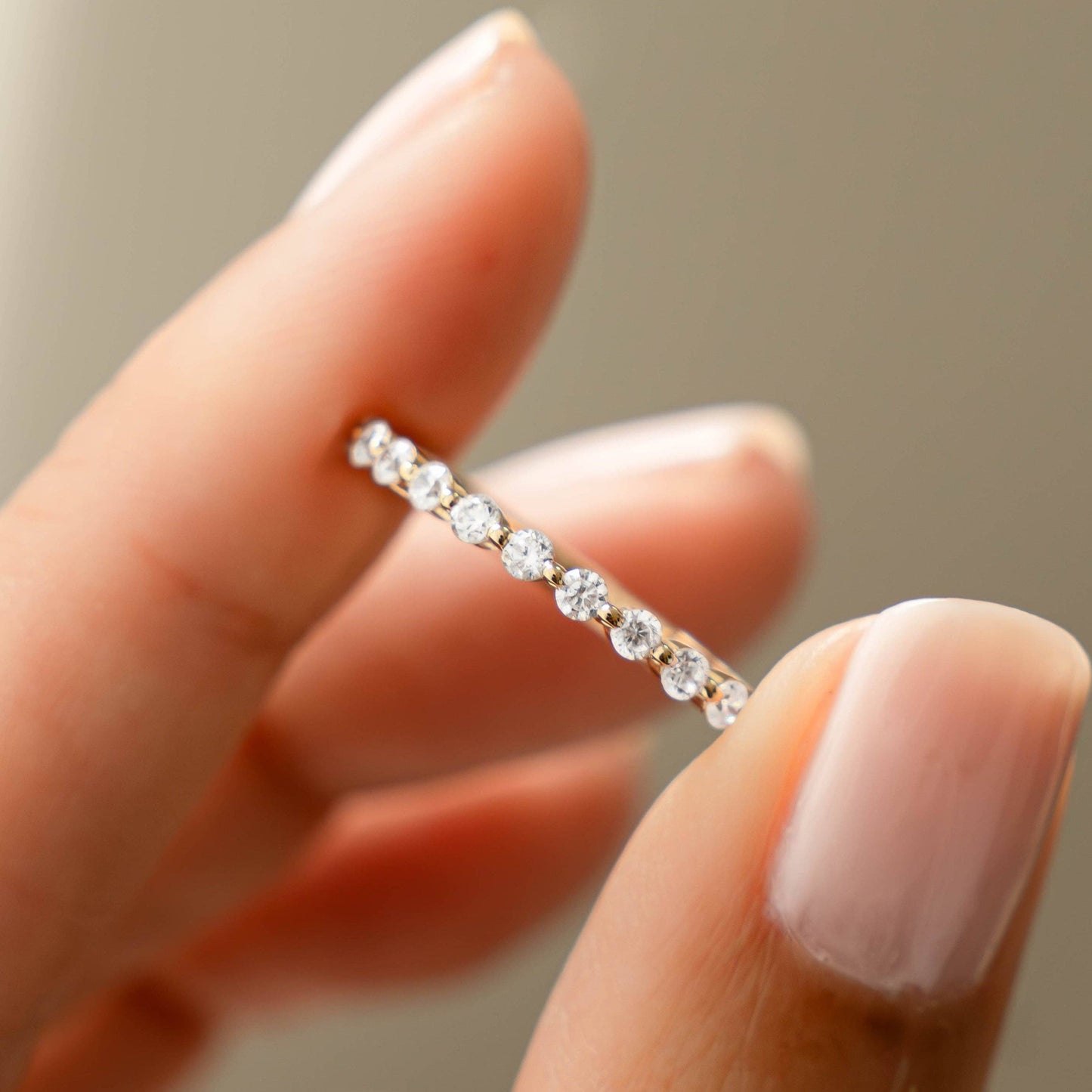 Studded Stacking Ring