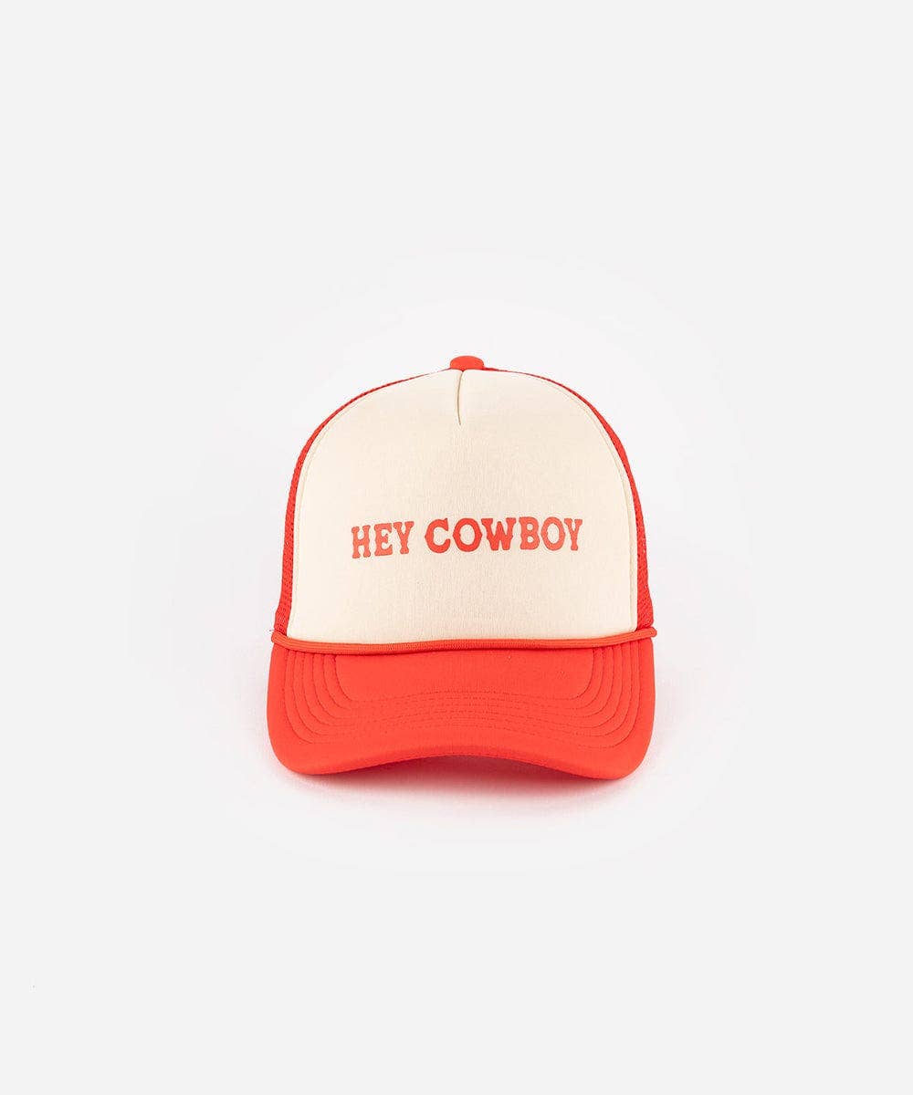 Hey Cowboy Foam Trucker Hat