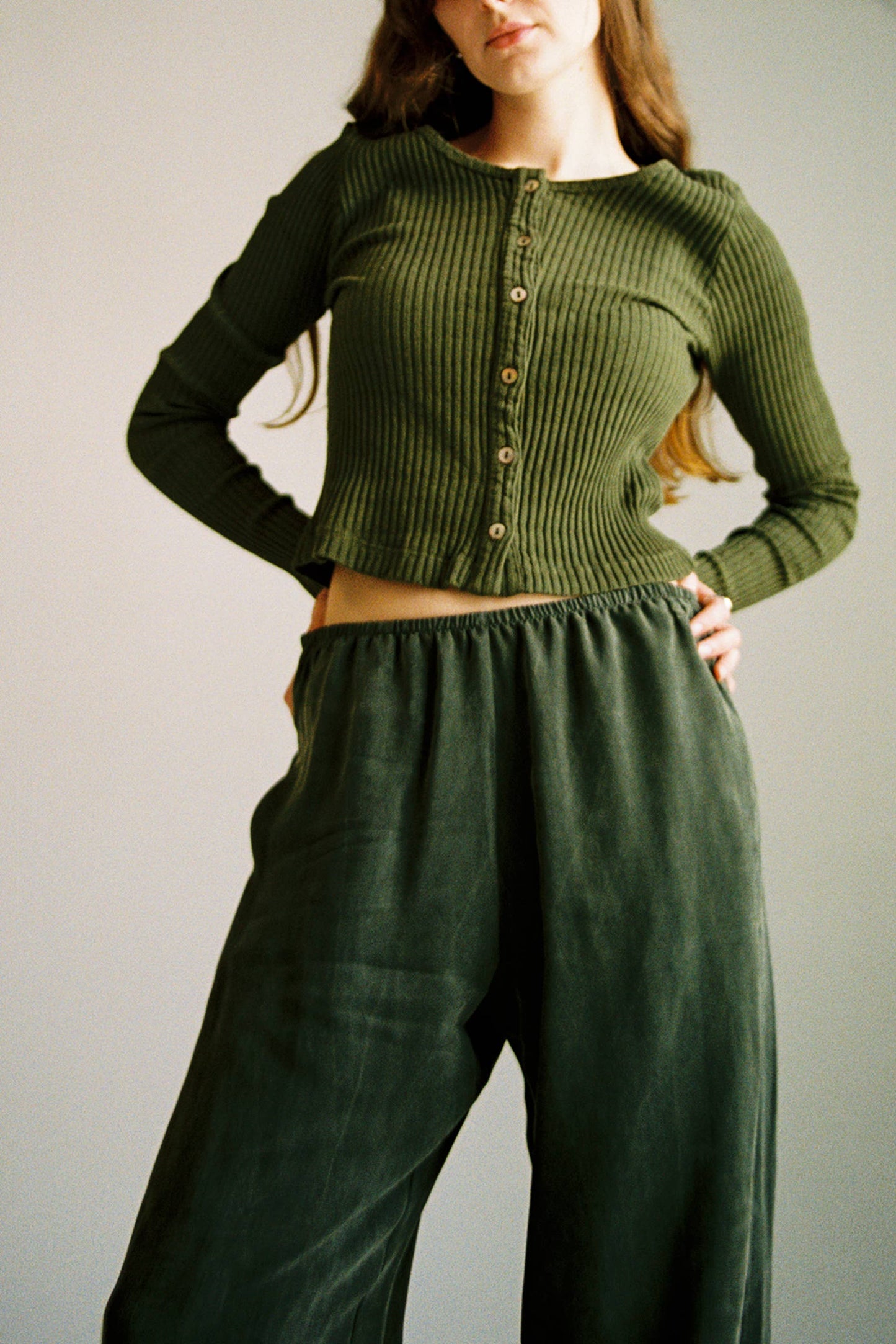 Pointelle Cardigan made with 100% GOTS™ Certified Organic Cotton