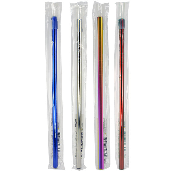 Reusable Stainless Steel Straw with Rubber Mouth Guard