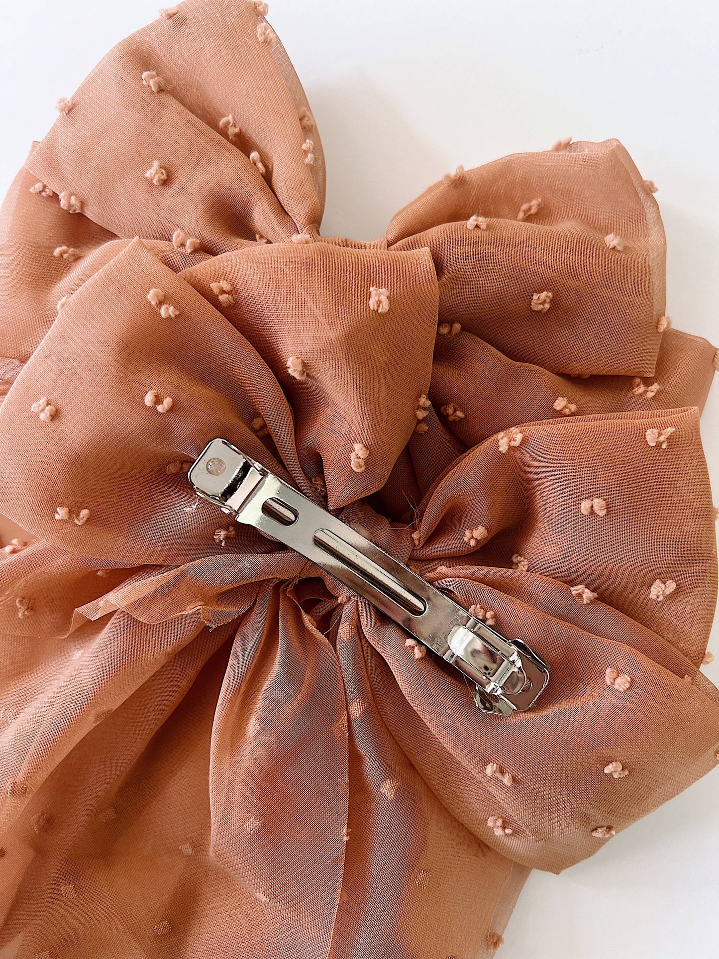 Romantic Fabric Hair Bow