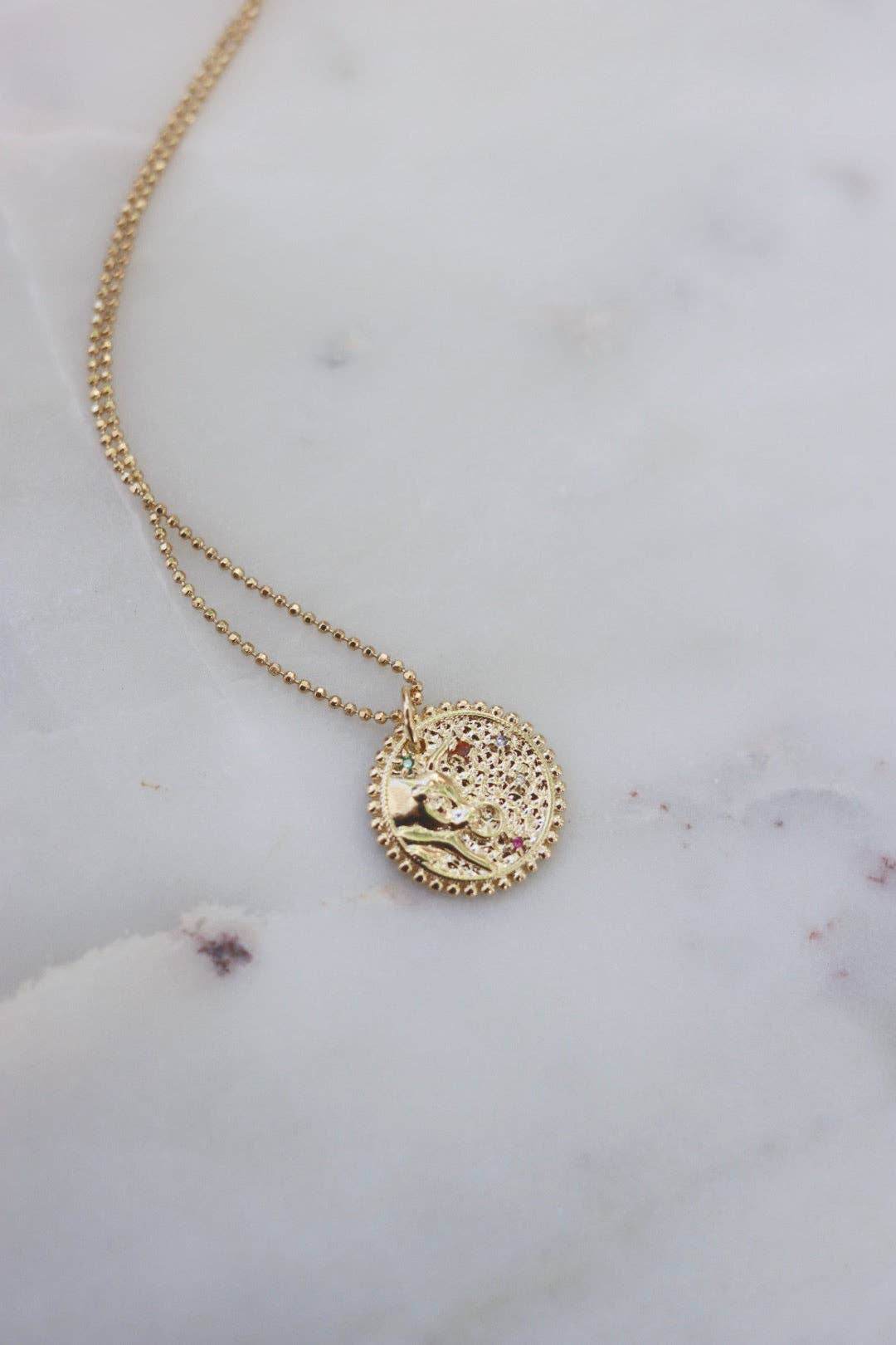 Virgo The Caregiver Zodiac Necklace - SAUVAGE ZSA™