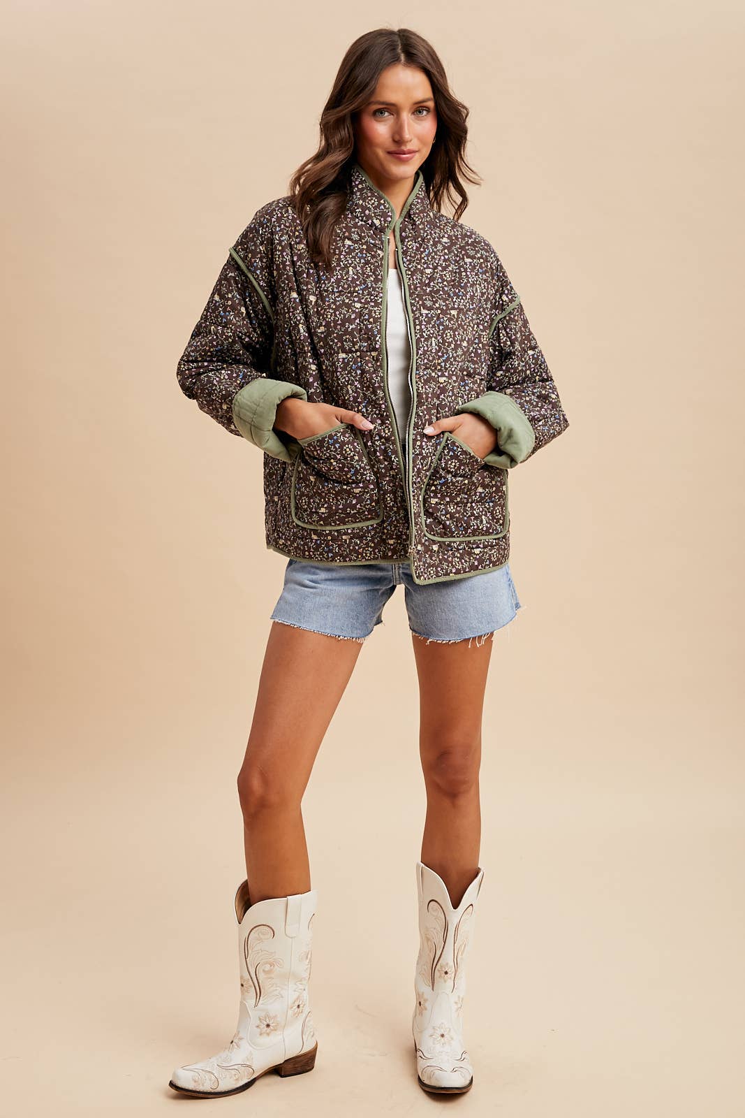 Quilted Cotton Puffer Jacket