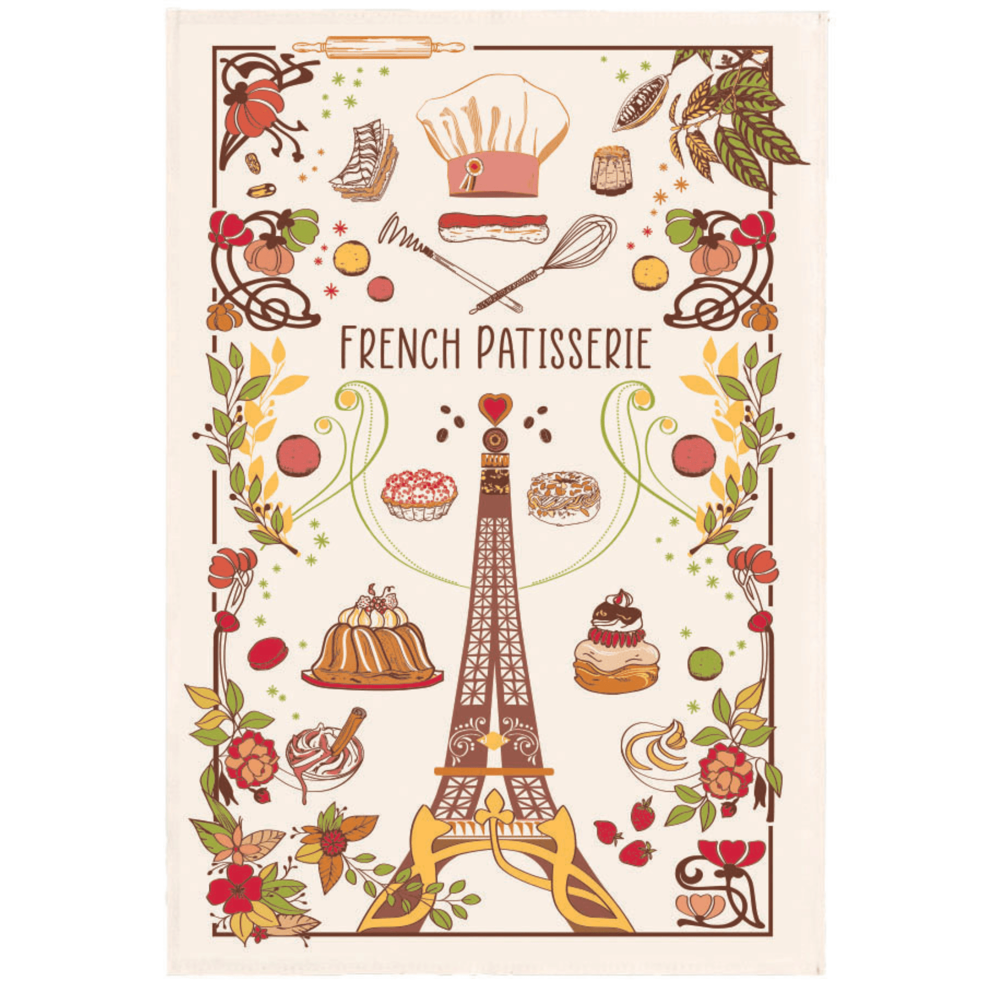 French Patisserie Tea Towel - SAUVAGE ZSA™