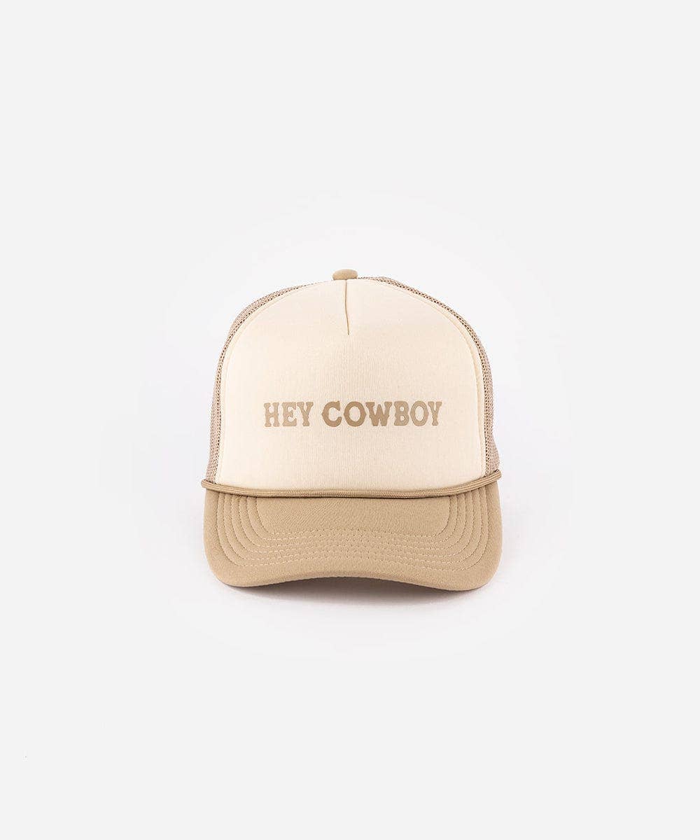Hey Cowboy Foam Trucker Hat