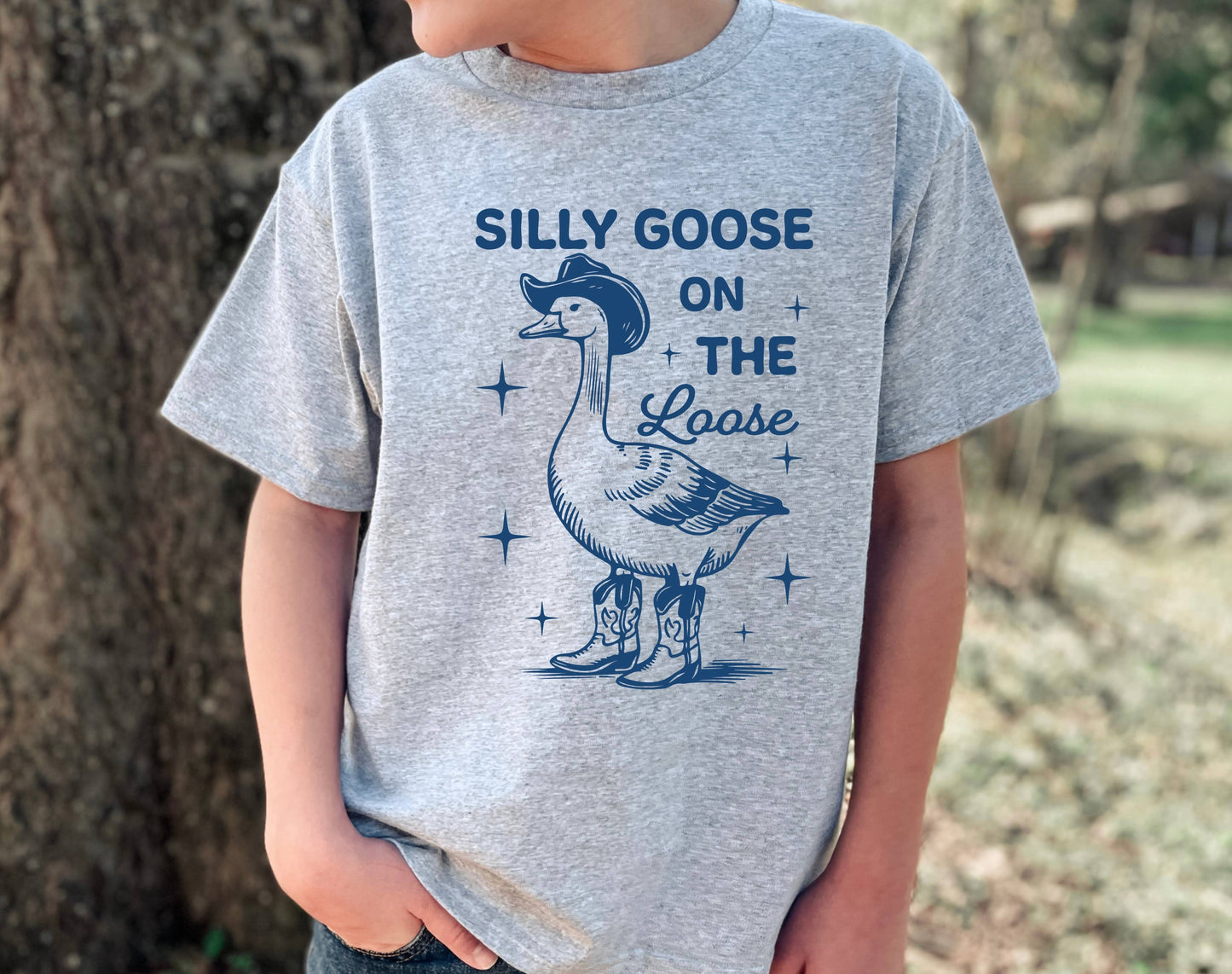 Silly Goose on the Loose Kid's Tee