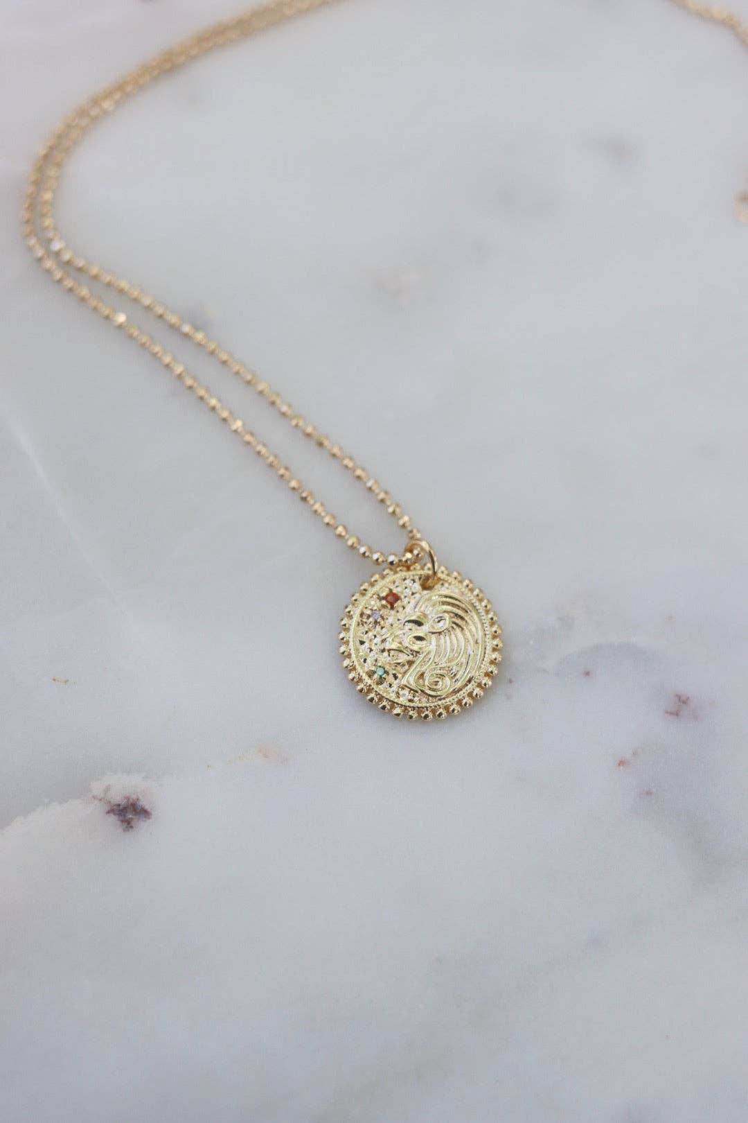 Virgo The Caregiver Zodiac Necklace - SAUVAGE ZSA™