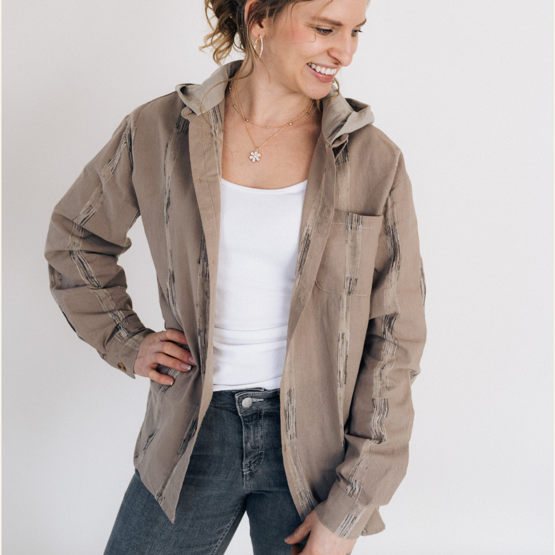 Hooded Embroidered Shirts - Adult - Mama and Me Matching
