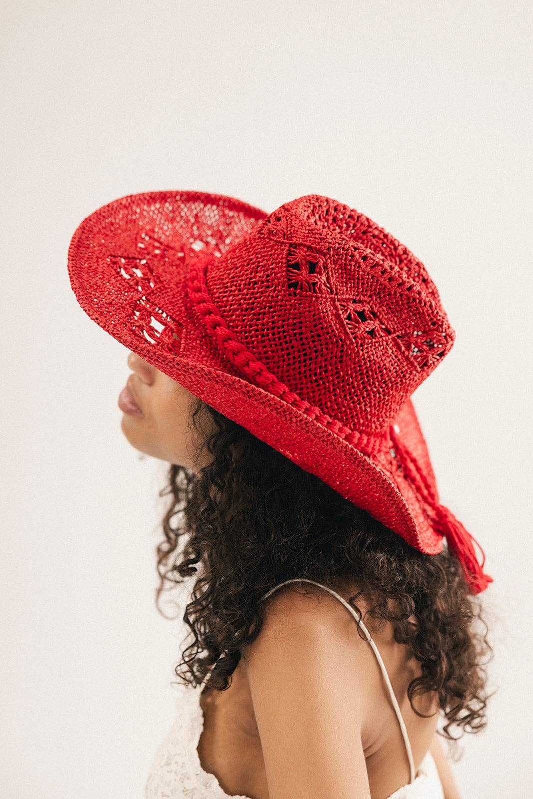 Remy Vented Straw Cowboy Hat by GiGi Pip