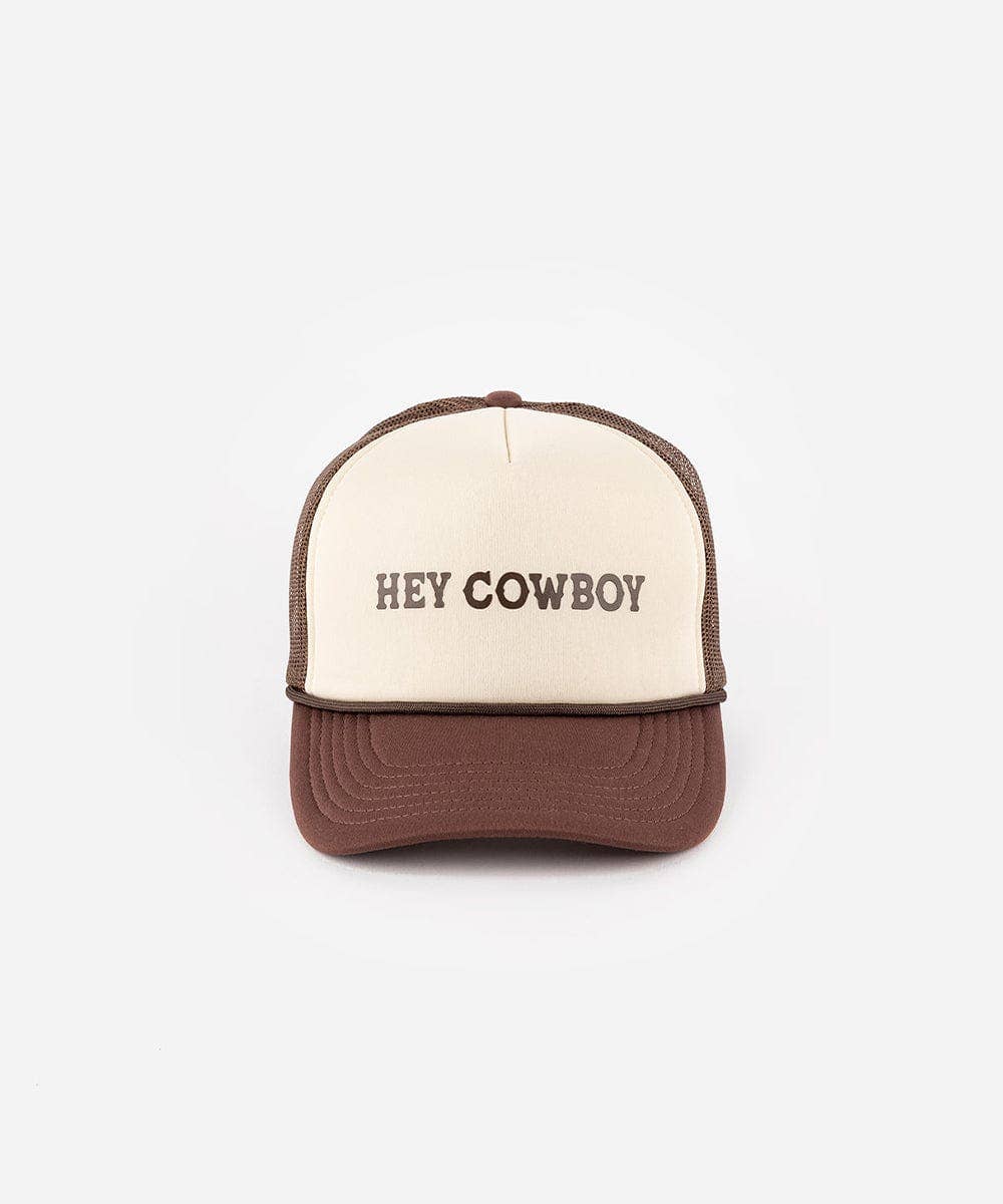 Hey Cowboy Foam Trucker Hat