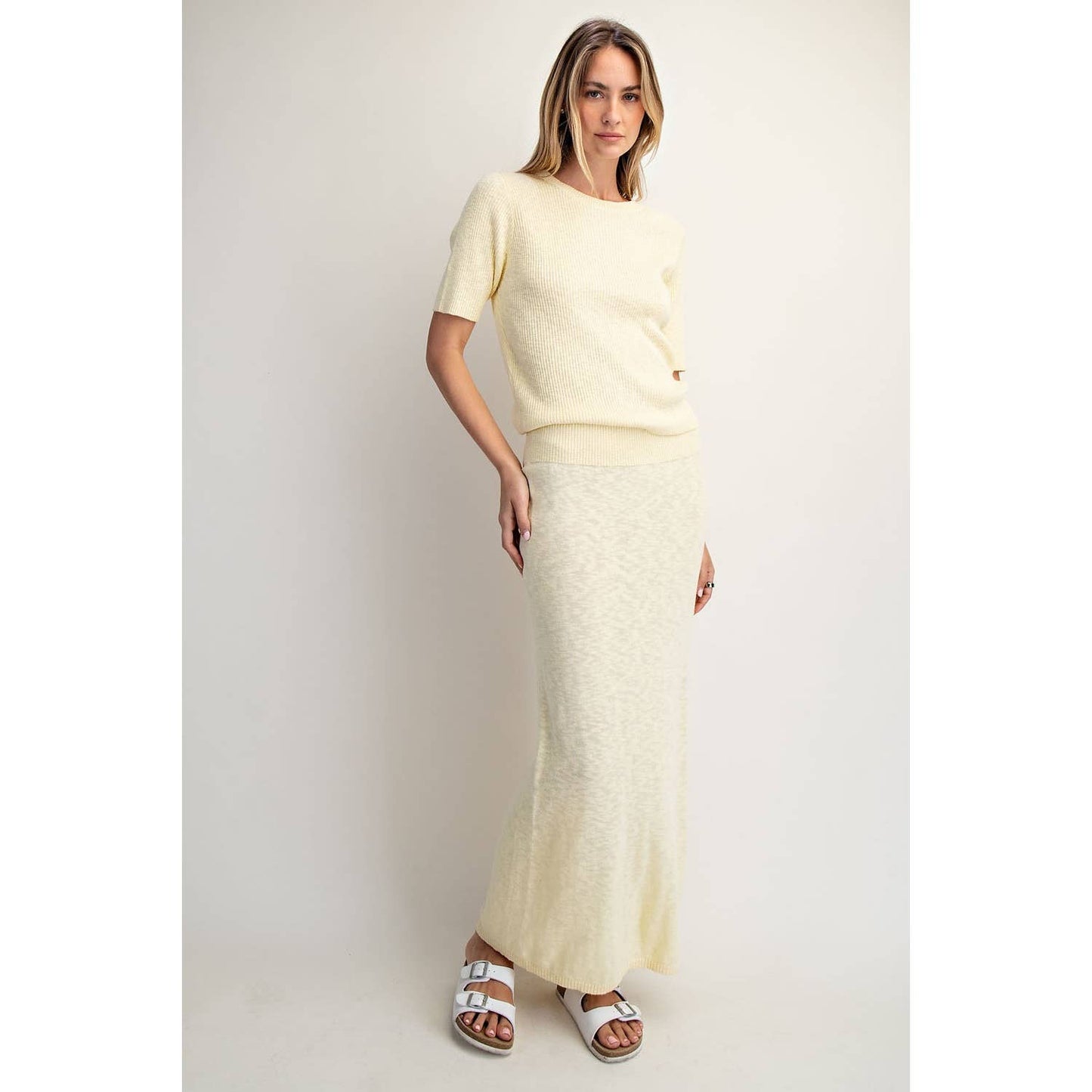 Sweater Skirt Set