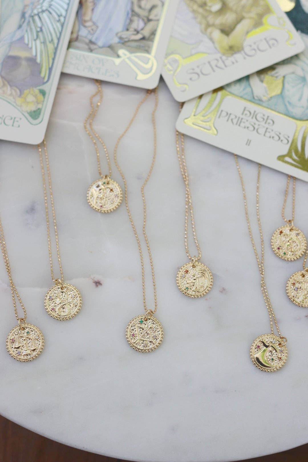 Virgo The Caregiver Zodiac Necklace - SAUVAGE ZSA™