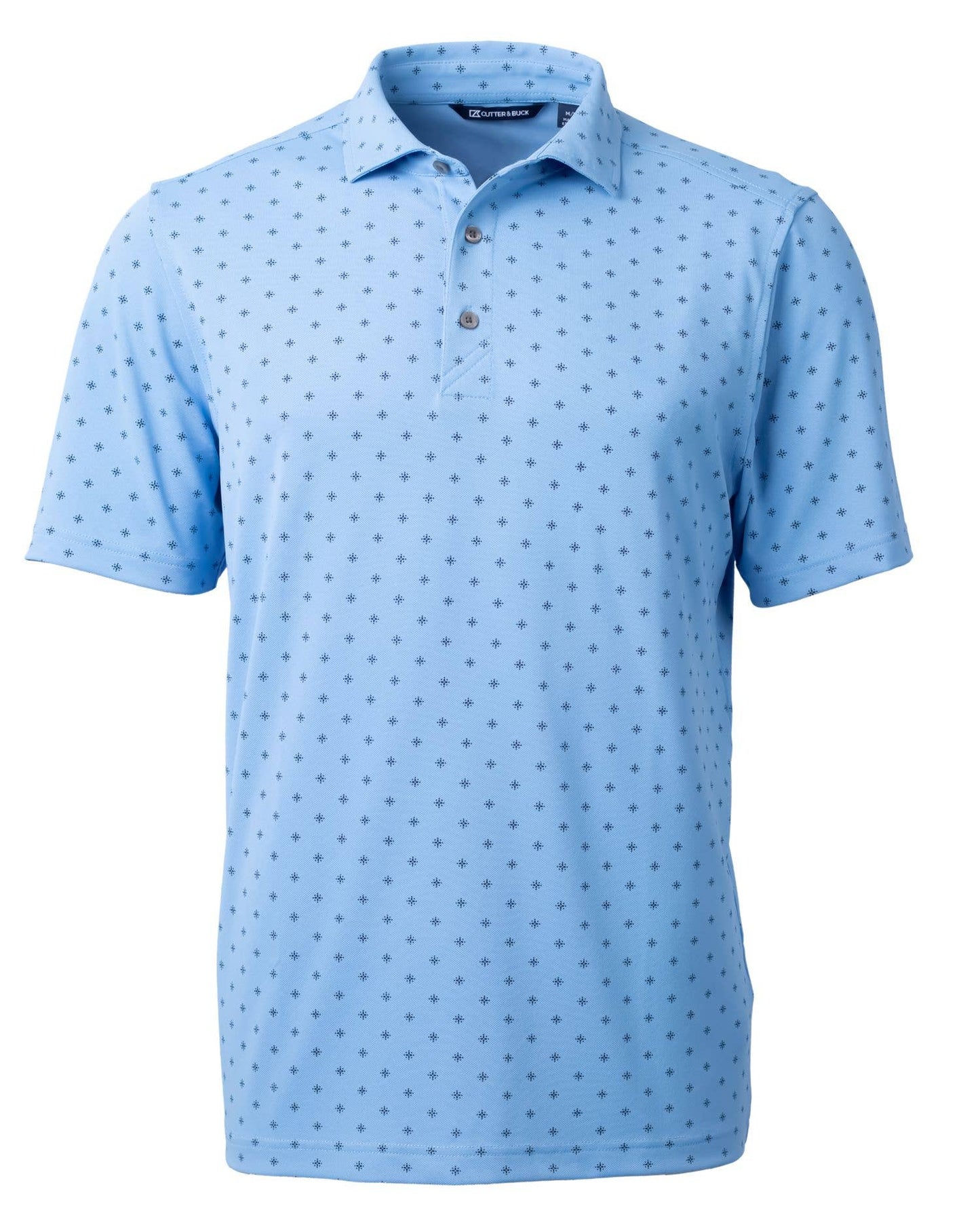 Eco-friendly Men’s Polo with Tile Print