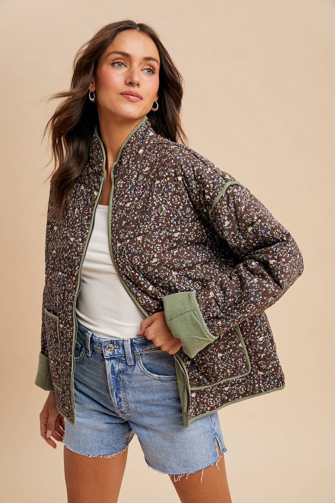 Quilted Cotton Puffer Jacket
