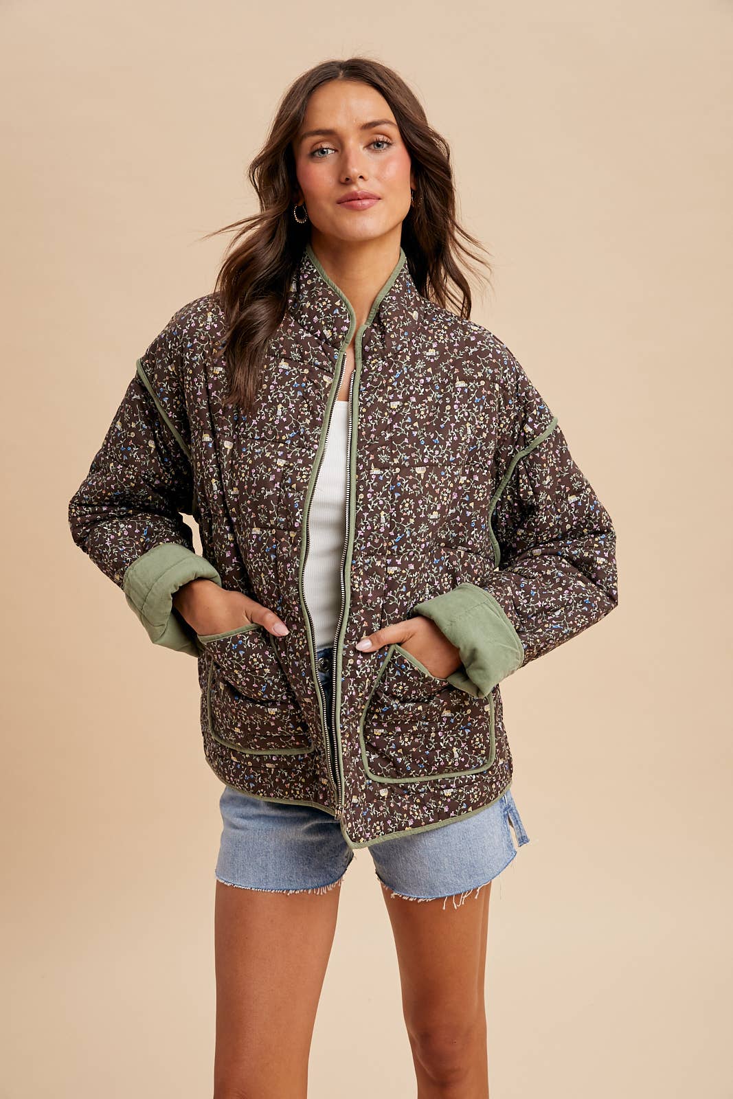 Quilted Cotton Puffer Jacket