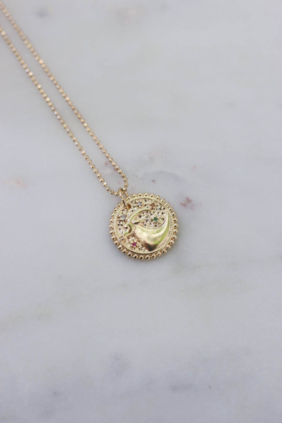 Virgo The Caregiver Zodiac Necklace - SAUVAGE ZSA™