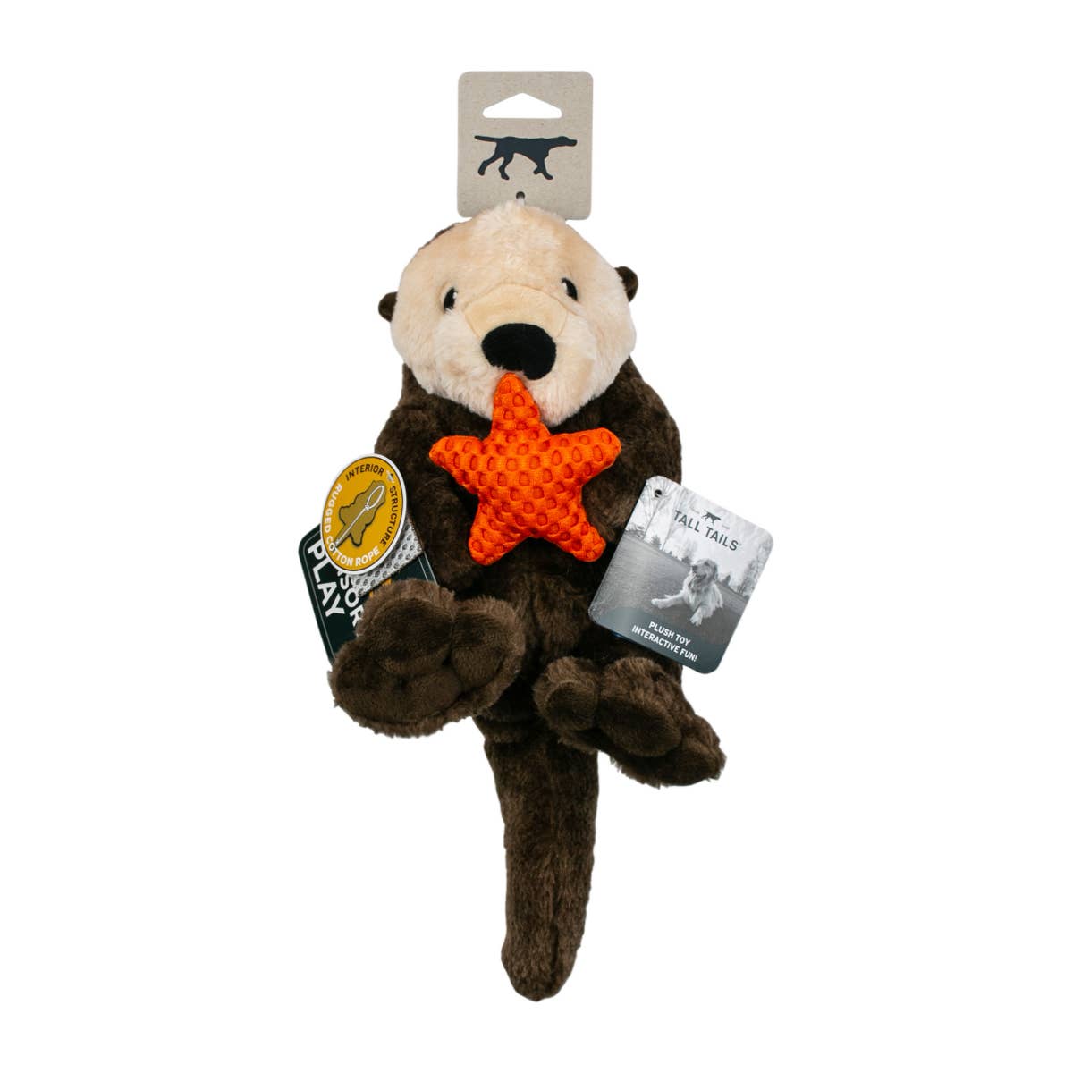 Otter Rope Body Large Dog Toy