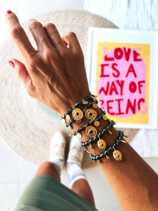 Ηematite Gold Protection Bracelets