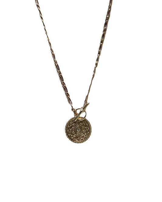 Lotus Flower of Life Chain Necklace