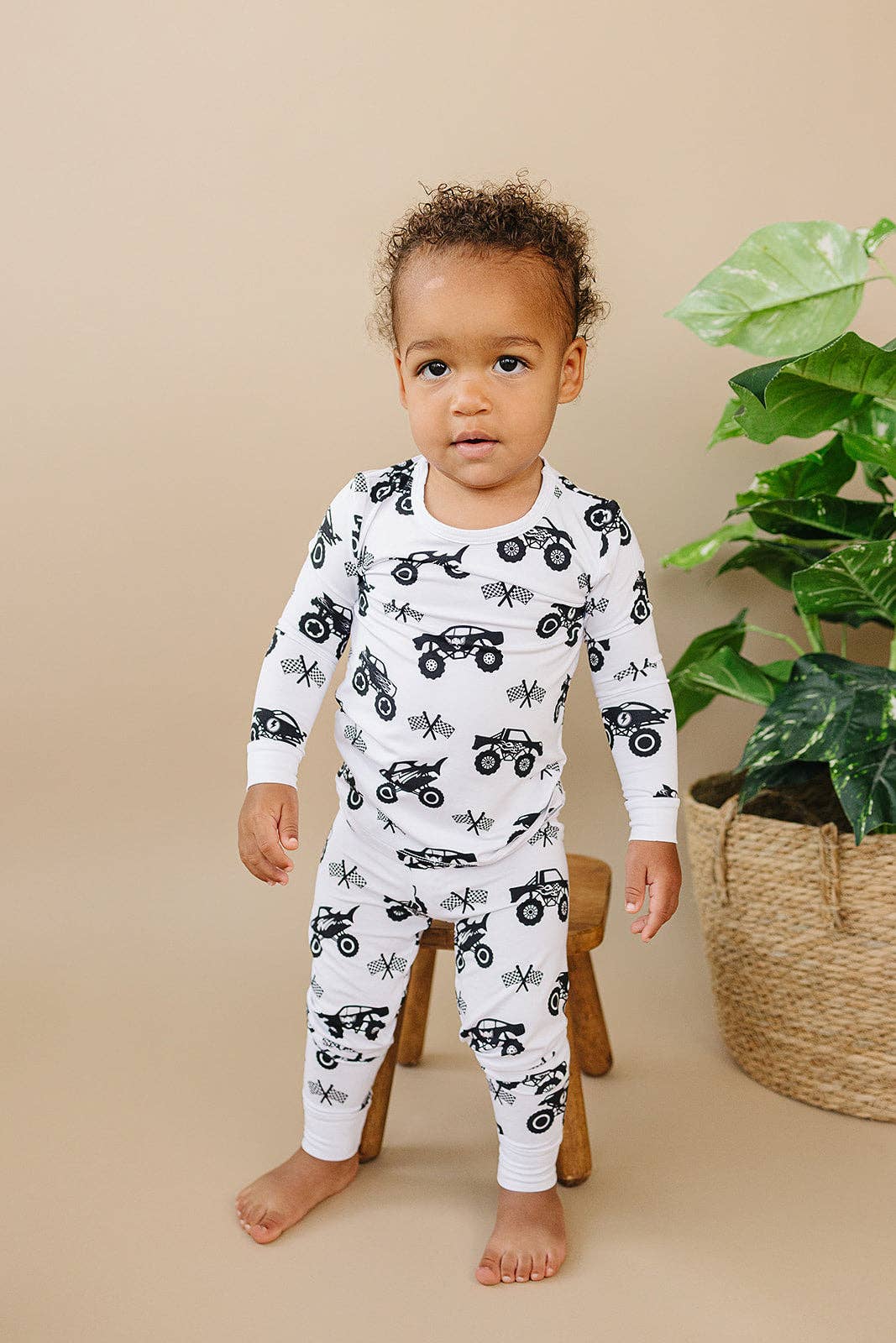 Toddlers Monster Truck Bamboo Lounge Set | Monster Blaze