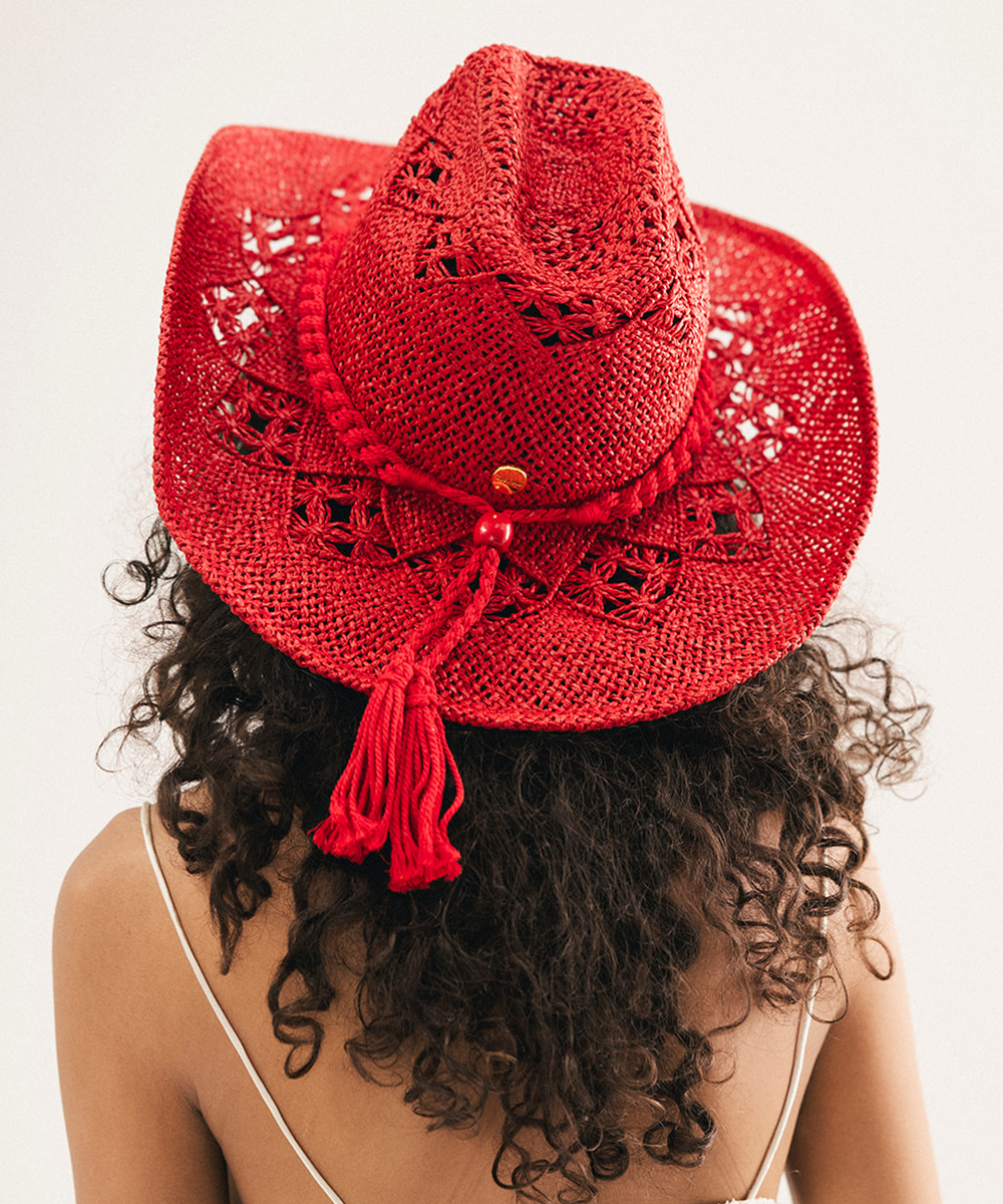 Remy Vented Straw Cowboy Hat by GiGi Pip