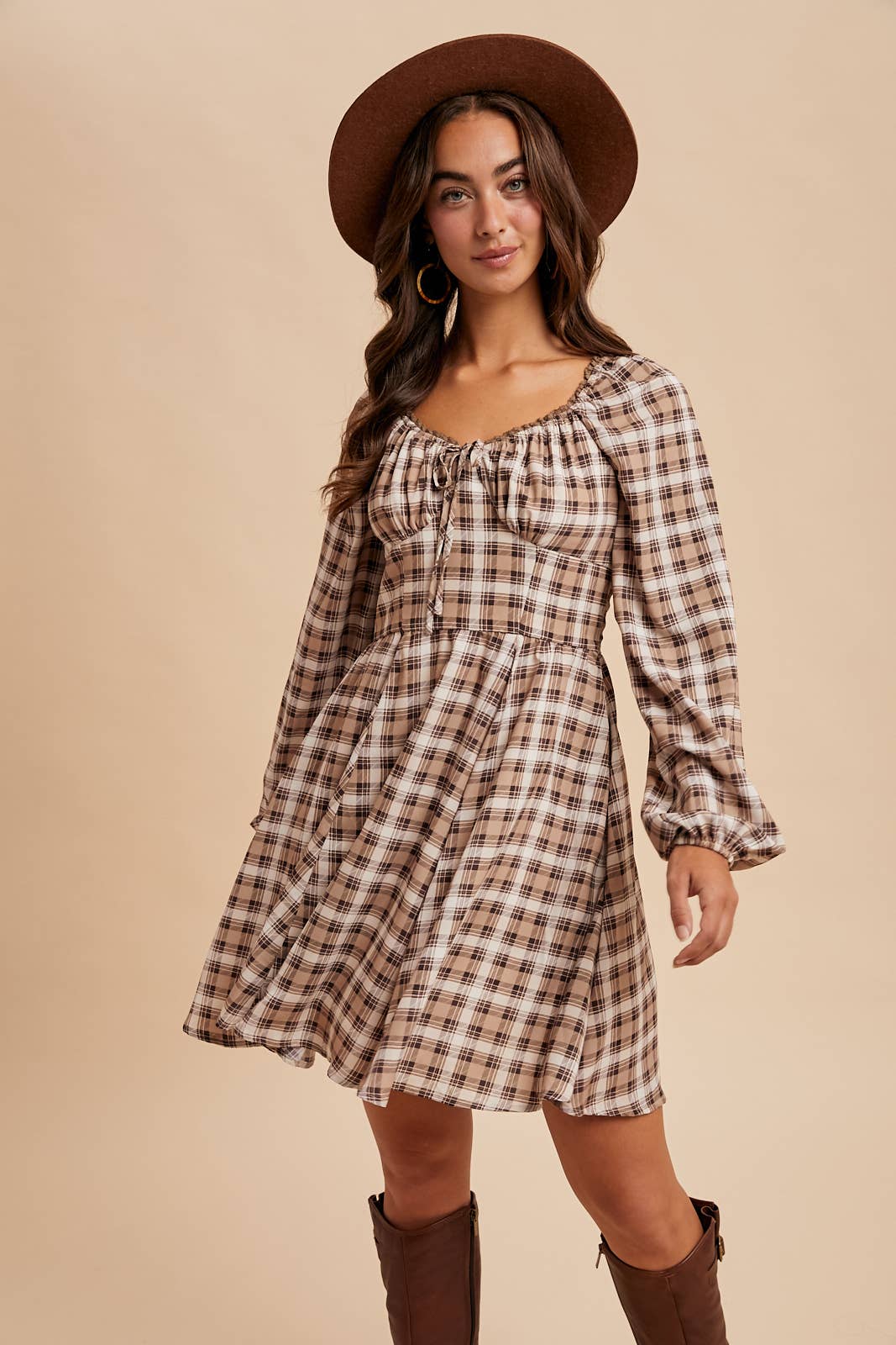 Tartan Mini Dress