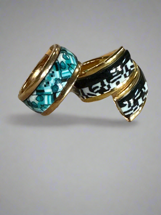 Parisienne Artisan Wrap Rings