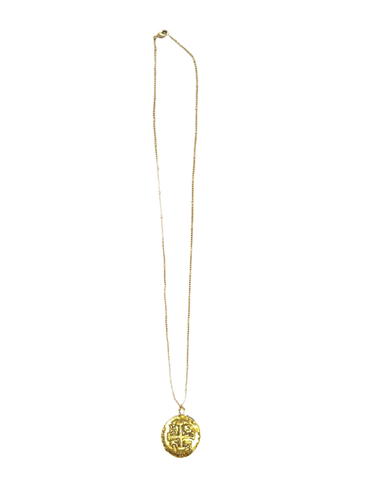 Pirate Coin Pendant Necklace