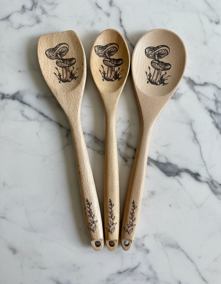 Mushroom Kitchen Utensils - SAUVAGE ZSA™