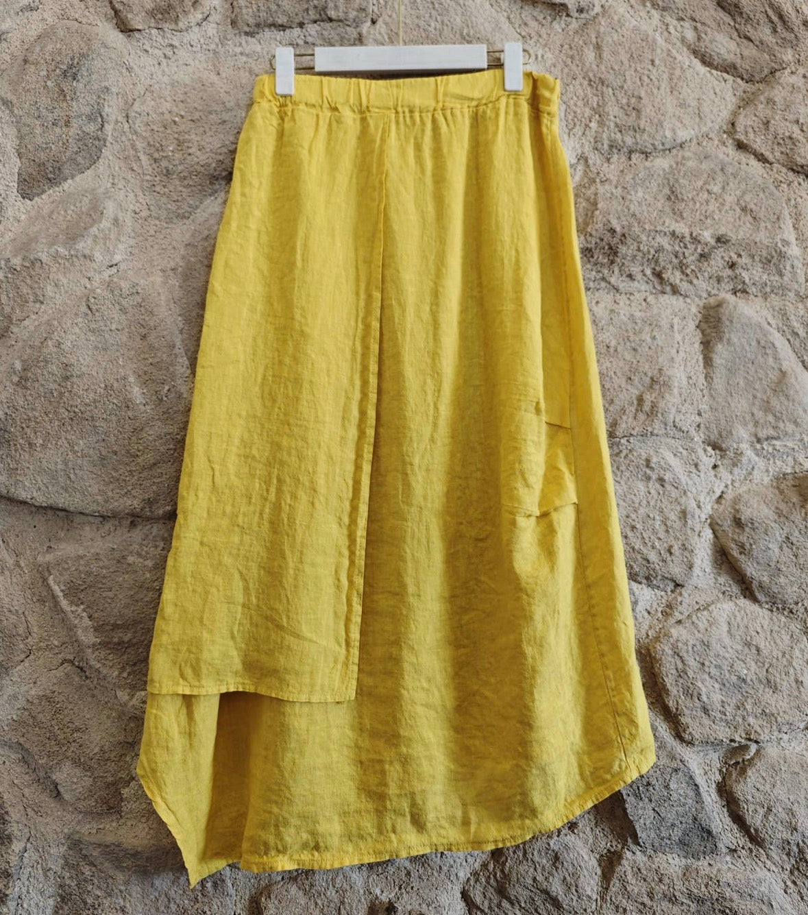 100% Italian Linen Skirt