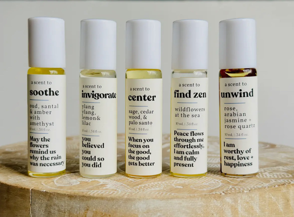 Aromatherapy Essential Oil Perfume Rollers