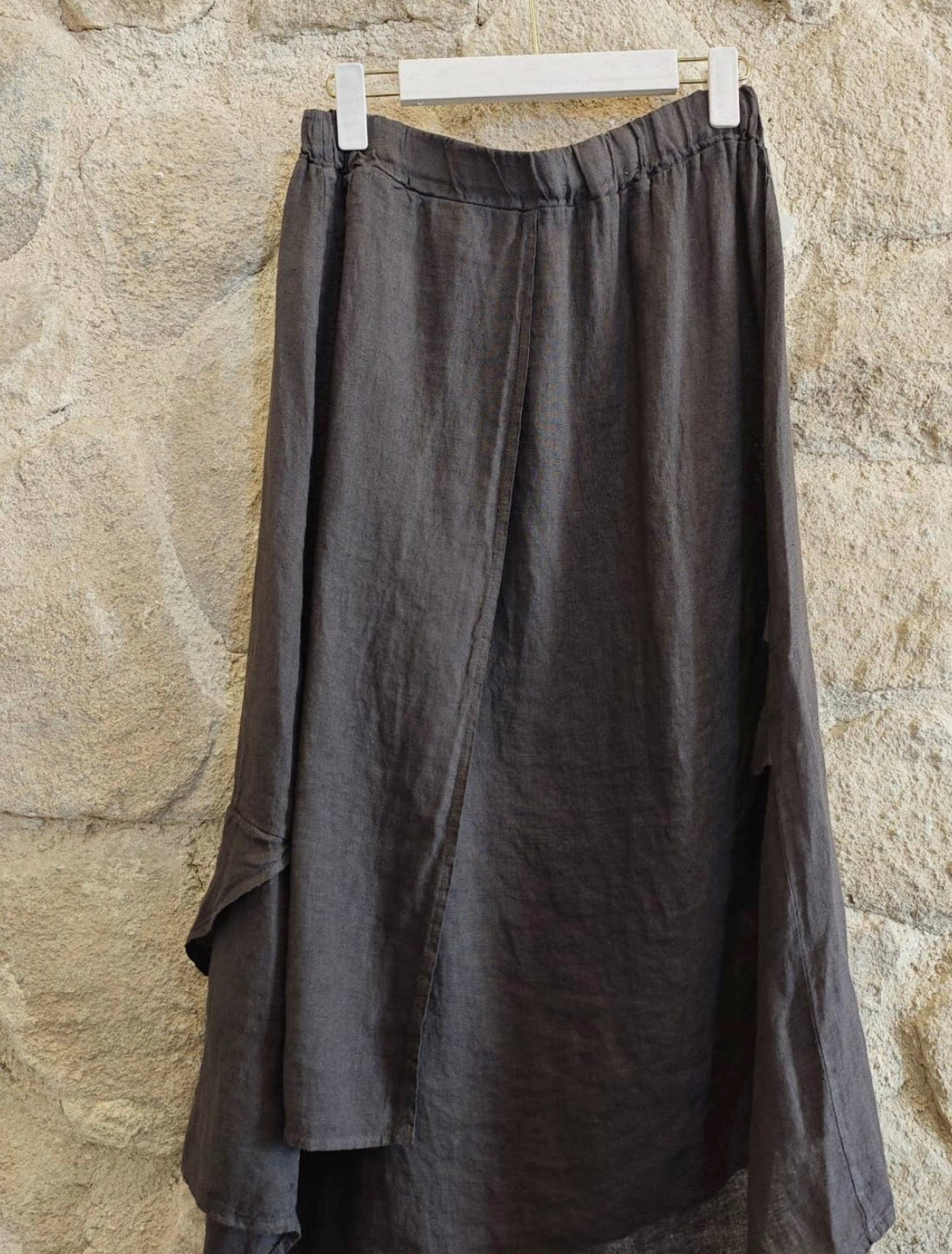 100% Italian Linen Skirt