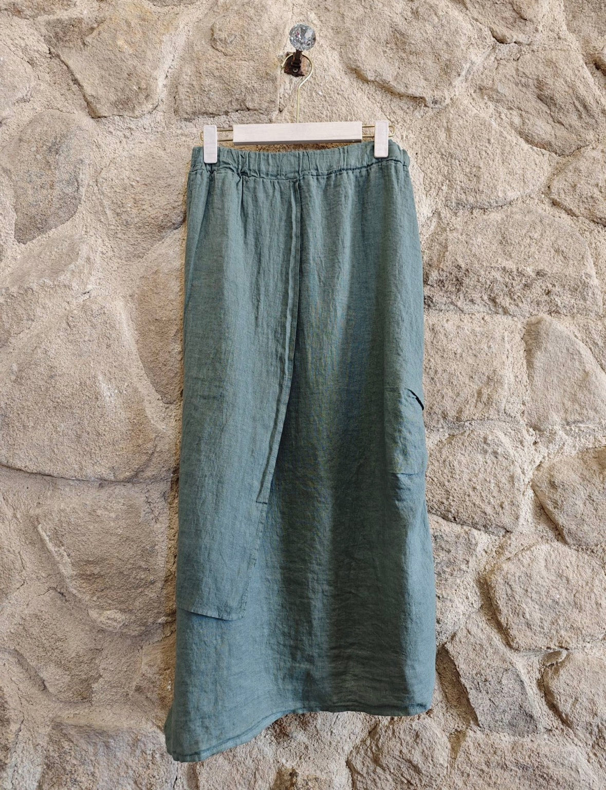 100% Italian Linen Skirt