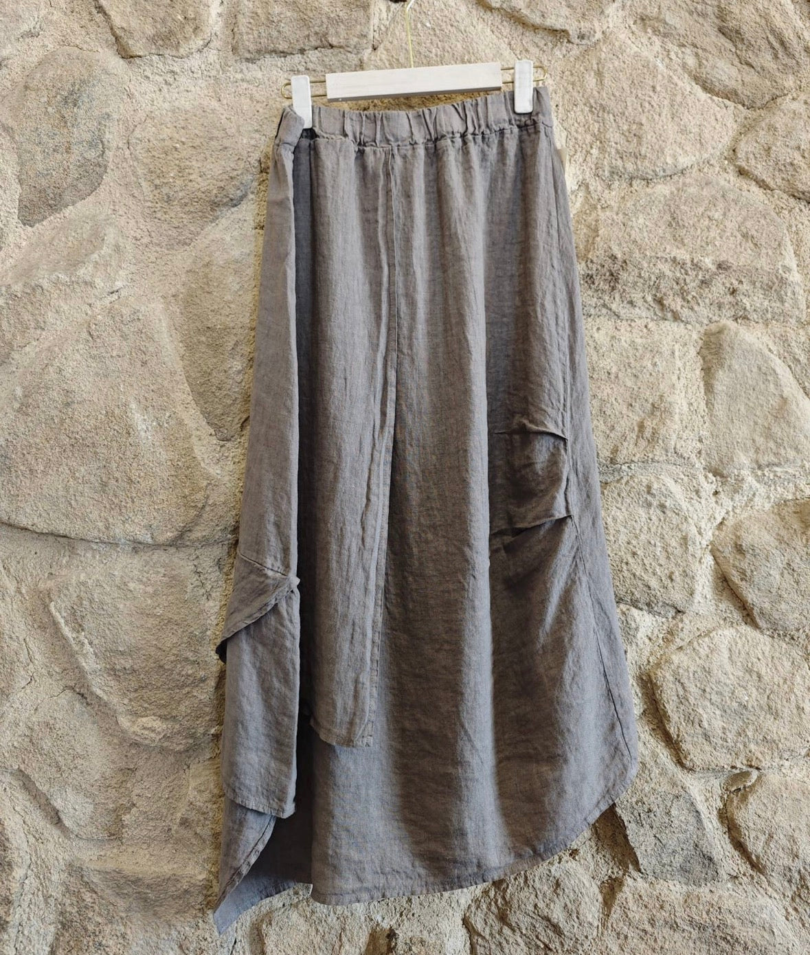 100% Italian Linen Skirt